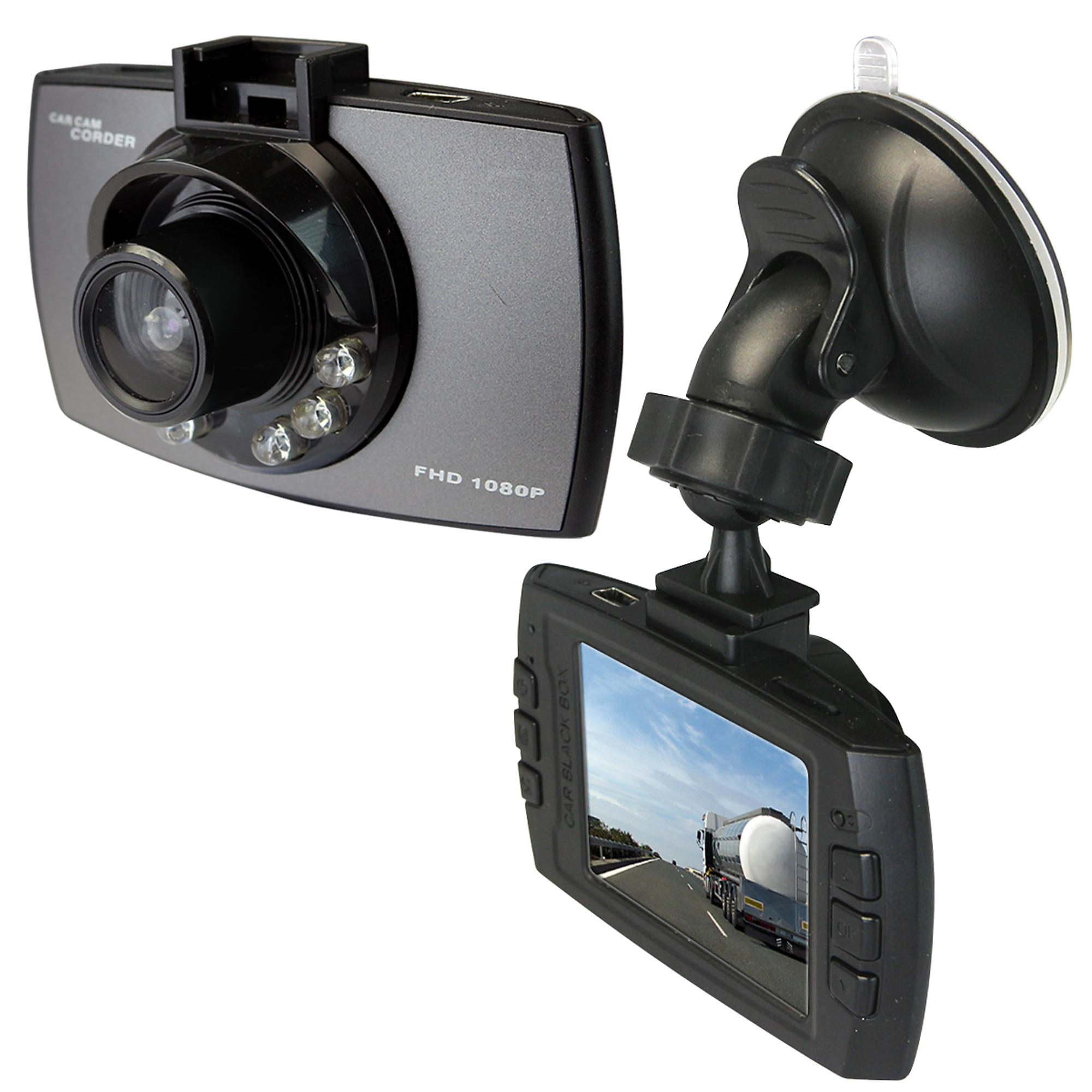 Lifeware, Ultra Slim Dash Cam with 2.4in. Wide Screen, Model# ODCZS01-001